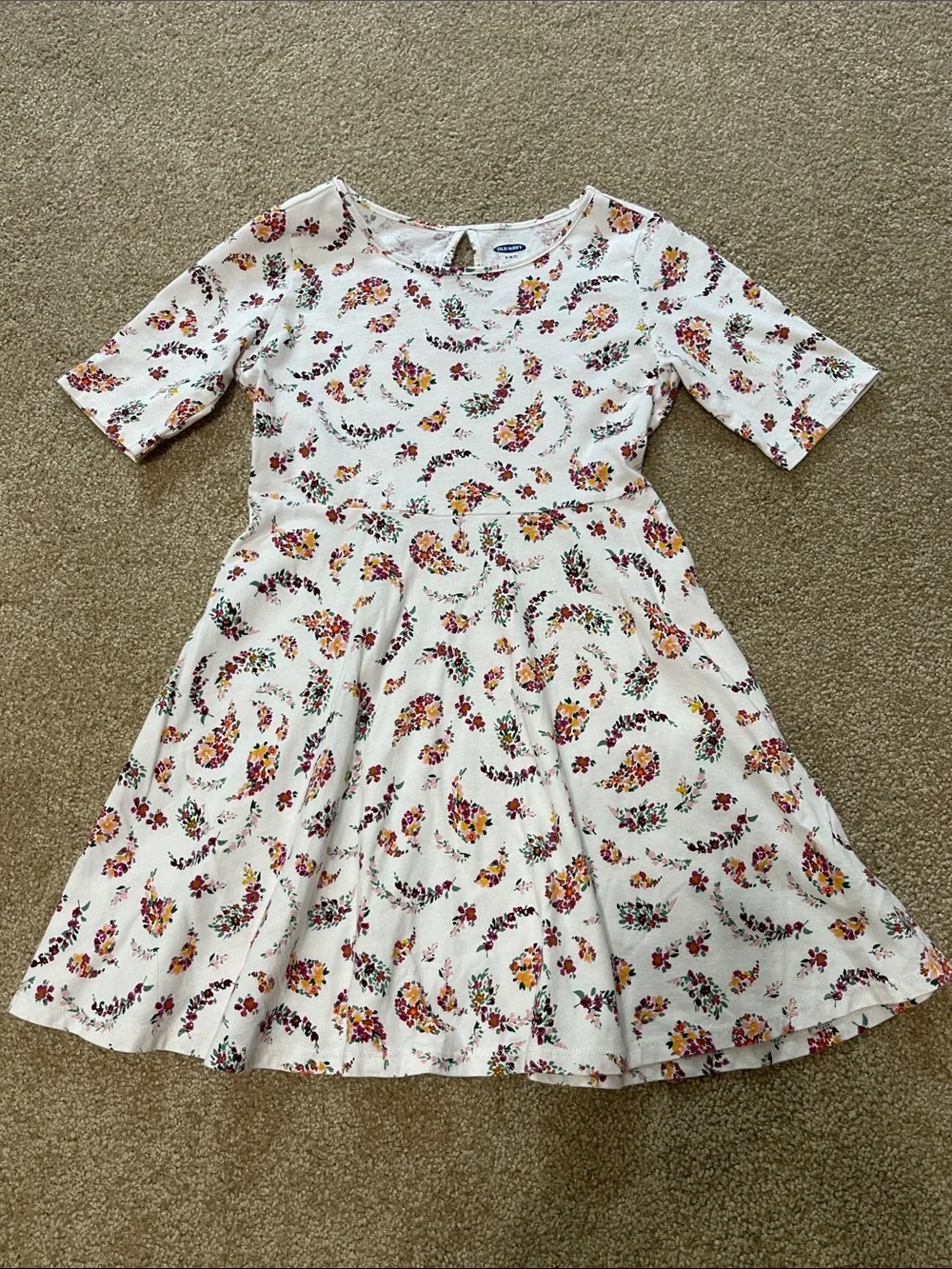 Old Navy S (6-7) Skater dress, EUC